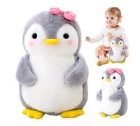 KBIBCK Peluche Pinguino, Cuscino in Peluche 25cm, Morbido Pinguino Peluche, Giocattoli Morbidi, ideali come regali di compleanno, Natale o Capodanno for ragazzi e ragazze di tutte le età