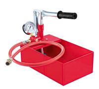 KBIBCK Pompa di Prova Idrostatica, Pompa di Prova Della Pressione, Alluminio Pompa Di Prova, 2.5Mpa 25kg Pompa di Prova, Utilizzata per Rilevare Tubazioni Dell'acqua e Riscaldamento a Pavimento