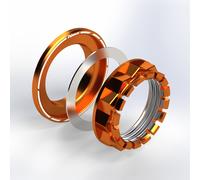 Kbike dado lato ruota M48x1.5 in Ergal per Ducati