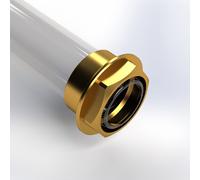 KBIKE dado perno ruota anteriore M25x1.25 per Ducati