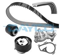 Dayco Kit distribuzione KBIOWP140 con pompa acqua e cinghie dentate per Peugeot, Citroën, DS