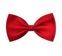 KBIUZKC Uomo Fire Engine Red Bow Tie by Stand Out at Graduation
