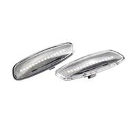 KBKEUBUAD Indicatore direzione dell'auto Luce Di Segnalazione Laterale Dinamica A LED Sequenziale Per C4 C3 C5 DS3 DS4 2 Pezzi(2PIECES Dynamic Crystal)