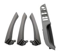 KBKEUBUAD Maniglia Sportello Per Serie 3 E90 E91 316 318 320 325 328i 2004-2012 Maniglia Trazione Portiera Rivestimento Set Completo(Gray,37.5 Low-end)
