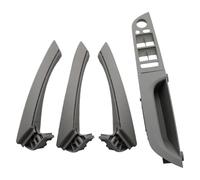 KBKEUBUAD Maniglia Sportello Per Serie 3 E90 E91 316 318 320 325 328i 2004-2012 Maniglia Trazione Portiera Rivestimento Set Completo(Gray,35.5 High-end)