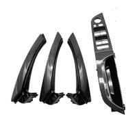 KBKEUBUAD Maniglia Sportello Per Serie 3 E90 E91 316 318 320 325 328i 2004-2012 Maniglia Trazione Portiera Rivestimento Set Completo(Carbon,37.5 High-end)