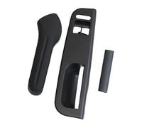 KBKEUBUAD Maniglia Sportello Per VW Per G&olf 4 Per P&assat 3B B5 Per B&ORA Maniglia Interna Per Pannello Porta Auto Nera Tirante(Set 3pcs)