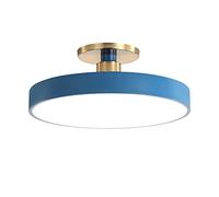 KBkiloyn creatività Blu LED Plafoniere Bagno Moderno Incasso Plafoniera No Sfarfallio Plafoniera Sala da Pranzo Guardaroba Soffitto Lanterna Acrilico Paralume Lampadario
