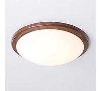 KBkiloyn Plafoniera Color Noce Lampade da Soffitto A LED A Risparmio Energetico Lampada da Soffitto Circolare per Camera da Letto Lanterna da Soffitto in Acrilico Plafoniera da Soffitto per Interni