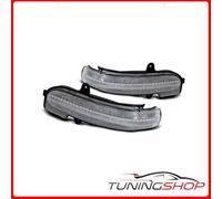 KBME08 COPPIA FRECCE LATERALI IN THE MIRROR WHITE LED SEQ MERCEDES W203 T203 CL2