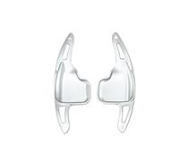 KBNGCAQ Compatibile con BMW per F30 F31 F32 F10 F20 F15 F16 X1 X3 X4 X5 X6 1 2 3 4 5 6 7 Serie Volante Paddle Shifter Estensione 2 Pezzi Paddle Cambio del Volante(Silver)