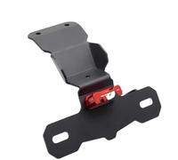 KBNGCAQ Compatibile con CRF300L 2021 2022 2023 Accessori di Modifica Supporto Targa Moto Telaio Targa Targa Staffa Regolabile(Red)