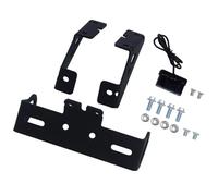 KBNGCAQ Compatibile con per ZX-6R 2019 2020 2021 2022 2023 Motocicletta Regolabile Freccia Targa Telaio Porta Targa Targa Staffa Regolabile(color1)