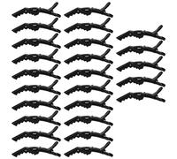 KBNIAN 15 Fermagli per Capelli Nero a Coccodrillo, Fermagli per Capelli da Parrucchiere Professionali, Becchi d'oca per Capelli, Clip a Coccodrillo per Capelli per Styling per Capelli Spessi o Sottili