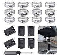 KBNIAN 19 pezzi di fissaggio di un cilindro per sedia da ufficio che affondano alternative a sollevamento a gas, kit di riparazione per sedie di sollevamento, morsetti per tubi in acciaio inossidabile