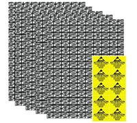 KBNIAN 20 sacchetti antistatici da 30x40 cm, grandi, con adesivi avvertimento, in plastica, per hard disk, scheda madre, PC, componenti elettronici