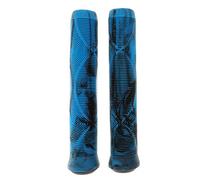 KBOLAE Bike Grips MTB BMX antiscivolo Ciclismo Manubrio Lock on Grip 1Pair blu-nero
