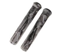 KBOLAE Bike Grips MTB BMX antiscivolo Ciclismo Manubrio Lock on Grip 1Pair grigio- bianco