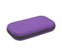KBOLAE Borsa portaoggetti portatile antiurto per stetoscopio, borsa a rete integrata, con cerniera, nera, Viola, as description, come descrizione