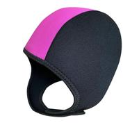 KBOLAE Cappuccio per immersioni subacquee in neoprene da 3 mm, per kayak, canoa, sport acquatici, nero, rosa rossa