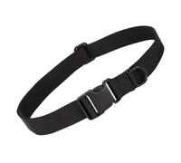 KBOLAE Cintura in nylon Fibbia automatica Cinturino in vita regolabile Impermeabile Outdoor Multi-funzione Borsa Accessori Viaggiare Nero, Nero , 4x70-120cm