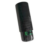 KBOLAE Contenitore portatile per 3 palline da tennis, colore nero, 20 x 8,5 x 8,5 cm