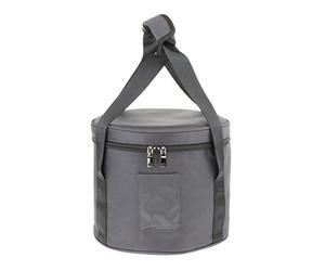 KBOLAE Crystal Bowl Case Accs Portatile Multiuso per Amici 20,3 cm, Nero, 20,3 cm, Nero, 14 pollici, 14 In, come descrizione