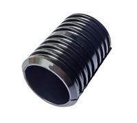 KBOLAE Manicotto riduttore per manubrio di mountain bike in lega, da 25,4 mm a 31,8 mm, adattatore per ciclo di fissaggio, per attività all'aperto, distanziatore per spessori, colore nero