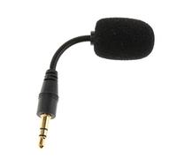 KBOLAE Microfono stereo mini USB da 3,5 mm, 3,5 mm, testa dritta stereo, 3 poli