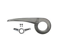 KBOLAE Paracatena per bicicletta, leggero, per bicicletta, colore nero, standard, 38-40 denti