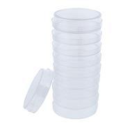 KBOLAE Piatto e coperchio sterili 35mm della coltura del tessuto delle cellule della capsula di Petri di plastica del laboratorio, 75 mm., 75mm, come descrizione