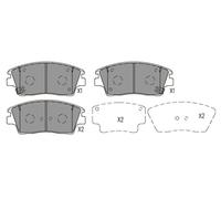 KBP-4030 KAVO PARTS Kit pastiglie freno, Freno a disco per HYUNDAI,KIA