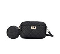 KBRPEY Borsa da Donna Set di Borse in Due Pezzi Borsa Mano PU Pelle Sintetica Borsetta Moda Borse Spalla Crossbody Bag per Cinghia Regolabile