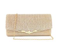 KBRPEY Borsetta da Sera Donna Elegante Borsa da Sposa Glitter Clutch Cerimonia Borsetta Tracolla Luccicanti con Catena Staccabile Perfette per il Ballo di Fine Anno Feste Matrimoni