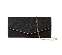 KBRPEY Borsetta da Sera Donna Pochette Elegante con Catena Classica Busta Glitterata Clutch Pochette da Sposa Borsa a Busta per Cocktail Festa Ballo Cerimonia Matrimoni Viaggio
