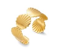 KBRPEY Bracciale Donna Oro Design Elegante Bracciale Rigido Donna Stile Moderno per Occasioni Speciali e Quotidiane