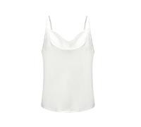 KBRPEY Donna Tank Top Sommer ärmellose Chiffon Bluse Top Weste Top Casual Shirt Tops Bluse con Fibbia Regolabile T-Shirt Canotta (Bianco L)