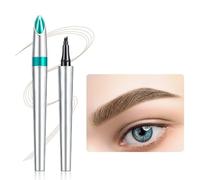 KBRPEY Matita Sopracciglia Liquida Impermeabile 4 Punte Microblading Penna Sopracciglia Lunga Durata Definizione Naturale