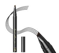 KBRPEY Matita Sopracciglia Liquida Professionale Punta Forcuta Tatuaggio Microblading Effetto 24 Ore Impermeabile Lunga Durata Trucco Naturale