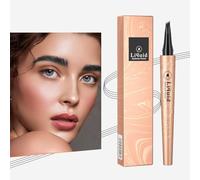 KBRPEY Matita Sopracciglia Liquida Punta Forcuta Definizione Precisa Trucco Professionale Lunga Durata Impermeabile Cosmetico Naturale