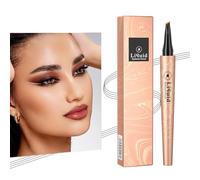 KBRPEY Matita Sopracciglia Liquida Punta Forcuta Definizione Precisa Trucco Professionale Lunga Durata Impermeabile Cosmetico Naturale
