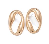Kbrpey Orecchini A Cerchio Dorati In Lega Di Zinco Orecchini Pendenti Moderni Gioielli Eleganti Per Donna Accessori Alla Moda Orecchini Chic Per Tutti I Giorni E Serate Speciali