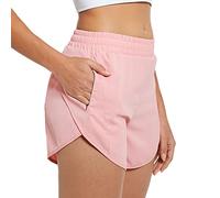KBRPEY Pantaloncini Donna Sportivi Estivi Pantaloni Corti con 2 Tasche Confortevole Shorts Pantaloncini da Pigiama Allenamento per Sport Jogging Yoga e Fitness