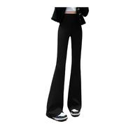 KBRPEY Pantaloni Donna Lunghi Pantaloni da Yoga Bootcut Pantaloni Vita Alta Legging Sportivi A Gamba Dritta Comodi Leggings per Yoga Fitness Casual