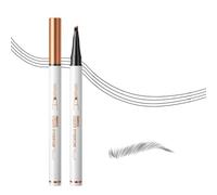 KBRPEY Penna Sopracciglia Liquida Quattro Punte Microblading Effetto Tatuaggio Impermeabile Lunga Durata Trucco Professionale