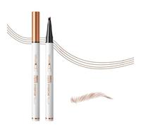 KBRPEY Penna Sopracciglia Liquida Quattro Punte Microblading Effetto Tatuaggio Impermeabile Lunga Durata Trucco Professionale