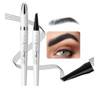 KBRPEY Penna Sopracciglia Liquido Quattro Punte Impermeabile Microblading Automatico Professionale Lunga Durata Naturale