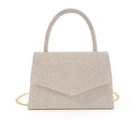KBRPEY Pochette Clutch Donna Elegante Glitter Clutch Cerimonia Borsa Catena Rimovibile per Tracolla Borsa da Festa Pochette Luccicanti per Matrimonio Data Festa Lavoro Viaggio