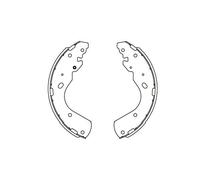 KBS-5404 KAVO PARTS Kit ganasce freno per FORD,MAZDA
