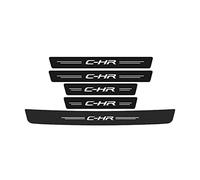KBUYS Luminoso davanzale della portiera dell'auto Soglia Protettiva Tronco Paraurti Adesivi Compatibile con Toyota CHR C-HR Logo 2016 2017 2018 2019 2021 2022 (Color : 5pcs)
